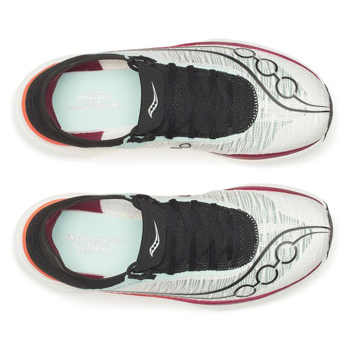 Saucony Endorphin Elite 2 Herren white / crimson