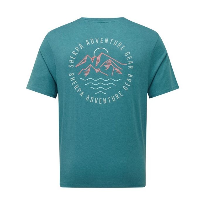 Sherpa Bali Circle Tee Herren hydra