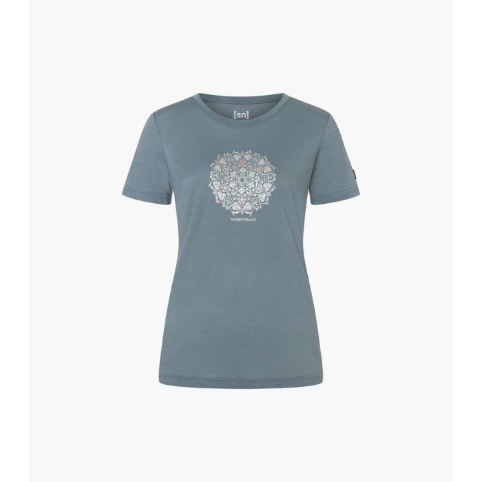 super.natural Ornamente Tee Damen stormy weather