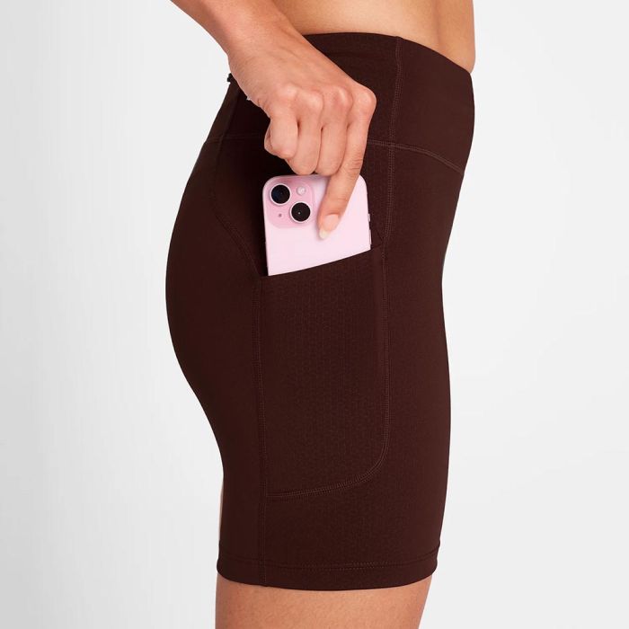 Saysky Combat+ Short Tights 7'' Damen rotbraun