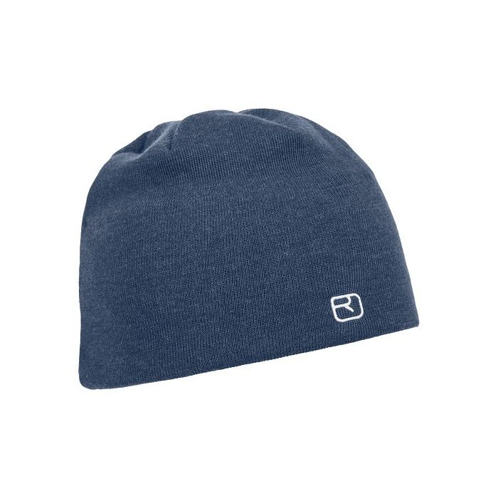 Ortovox Wonderwool Beanie blue nunatak