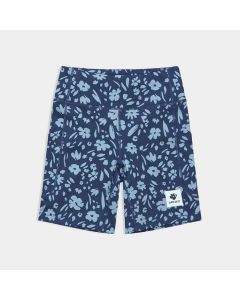 Saysky Flower Combat+ Short Tights 7inch Damen blue flower