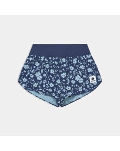 Saysky Flower Pace Shorts 3inch Damen blue flower