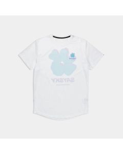 Saysky Flower Combat T-Shirt Herren white