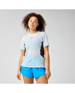 Brooks High Point Short Sleeve 2.0 Damen stride blue