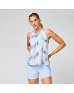 Brooks Dash Tank Printed Damen euphoric halogen