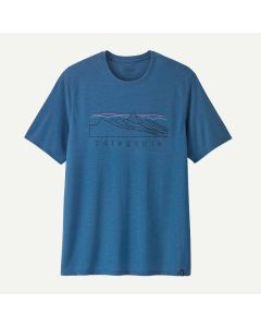 Patagonia Cap Cool Trail Shirt - Stratapeaks Herren aquatic blue