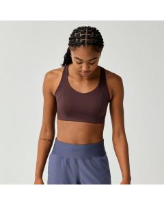 Brooks Chaser Padded Bra Damen cocoa
