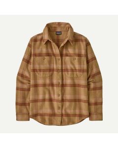 Patagonia Fjord Flannel Shirt Damen nest brown