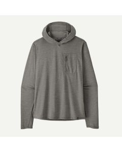 Patagonia Cap Cool Sun Hoody Herren forge grey