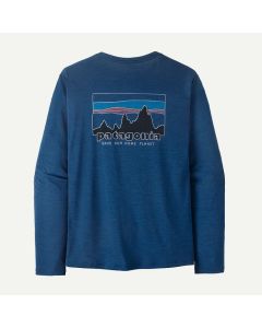 Patagonia L/S Cap Cool Daily Shirt - 73 Skyline Herren clement blue