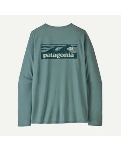 Patagonia L/S Capilene Cool Daily Shirt - Boardshort Damen blue sage