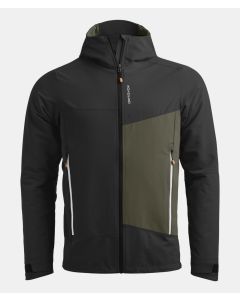 Ortovox Seceda Softshell Jacket Herren black raven