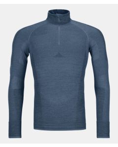 Ortovox 230 Competition Zip Neck Herren petrol blue