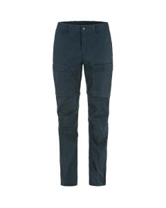 Fjällräven Abisko Hybrid Trail Trousers Zip-off Damen navy
