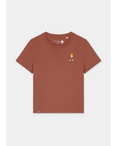 Bavarian Caps T-Shirt Pumuckl grantig Damen rost