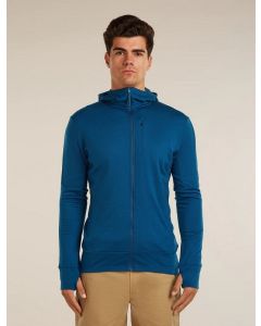Icebreaker 260 Quantum LS Zip Hoodie Herren atlantis
