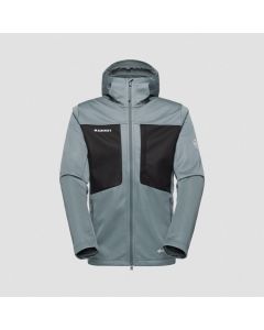 Mammut Ultimate VIII SO Hooded Jacket Herren strata black