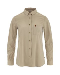 Fj&auml;llr&auml;ven &Ouml;vik Lite Shirt LS Damen fossil