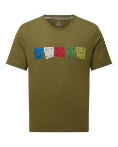 Sherpa Tarcho Tee Herren moss