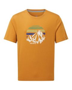 Sherpa Bali Retro Sunset Tee Herren masala