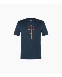 super.natural Vintage Bike Tee Herren blueberry