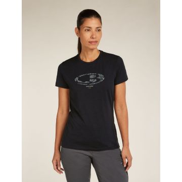 Icebreaker 150 Tech Lite SS Tee 30 Anniversary Damen black