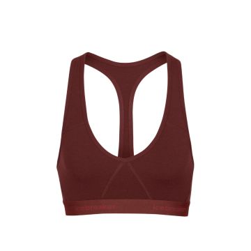 Icebreaker Sprite Racerback Bra Damen espresso