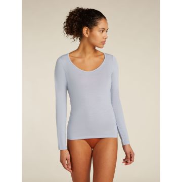 Icebreaker Siren LS Sweetheart Damen grey