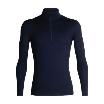 Icebreaker 200 Oasis LS Half Zip Herren midnight