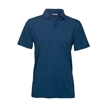 Palgero Thore Polo Merino Herren blau