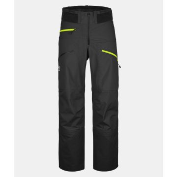 Ortovox 3L Deep Shell Pants Herren black raven