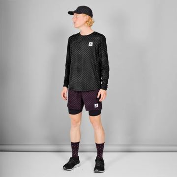 Sysky Reflective Polka Pace LS Herren black