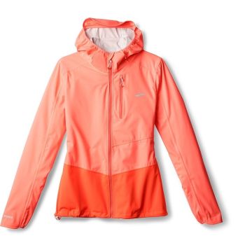 Brooks High Point WP Jacket Damen ember