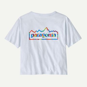 Patagonia Unity Fitz Easy Cut Responsibili Tee Damen white