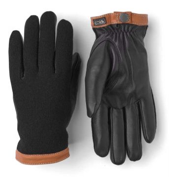 Hestra Deerskin Wool black