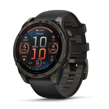 Garmin fēnix® 8 – AMOLED 47mm spphire,schwarz/titan