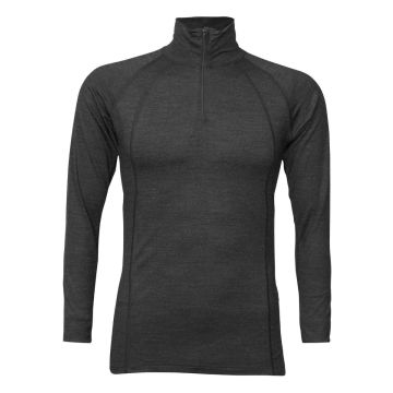 Palgero Fin ZIP Merino Herren grau