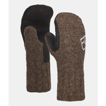 Ortovox CLASSIC WOOL MITTEN LEATHER black sheep