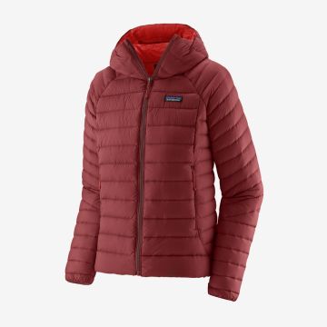 Patagonia Down Sweater Hoody Damen oxide red