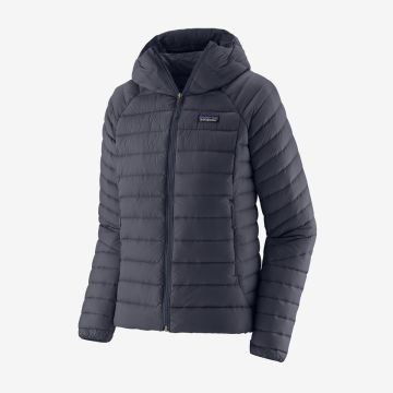 Patagonia Down Sweater Hoody Damen smolder blue