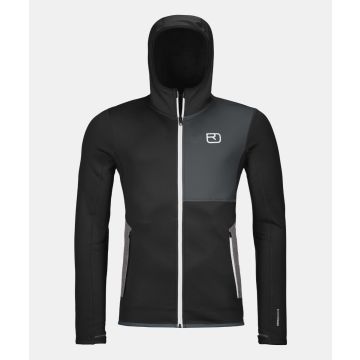 Ortovox Fleece Hoody Herren black