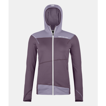 Ortovox Fleece Light Hoody Damen wild berry