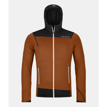 Ortovox Fleece Light Hoody Herren brown