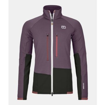 Ortovox Fleece Rib Jacket Damen berry