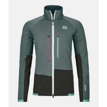 Ortovox Fleece Rib Jacket Damen arctic grey