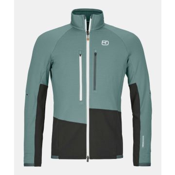 Ortovox Fleece Rib Jacket Herren arctic grey