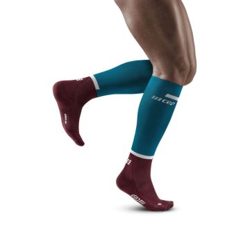 CEP Run Socks Tall Herren petrol red