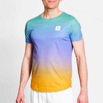 Saysky Drip Dye Flow T-Shirt Herren purple apo