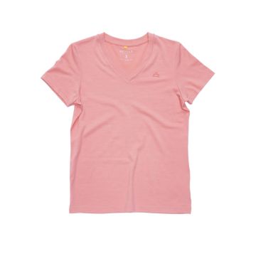 Devold Premium V-Neck Damen apricot